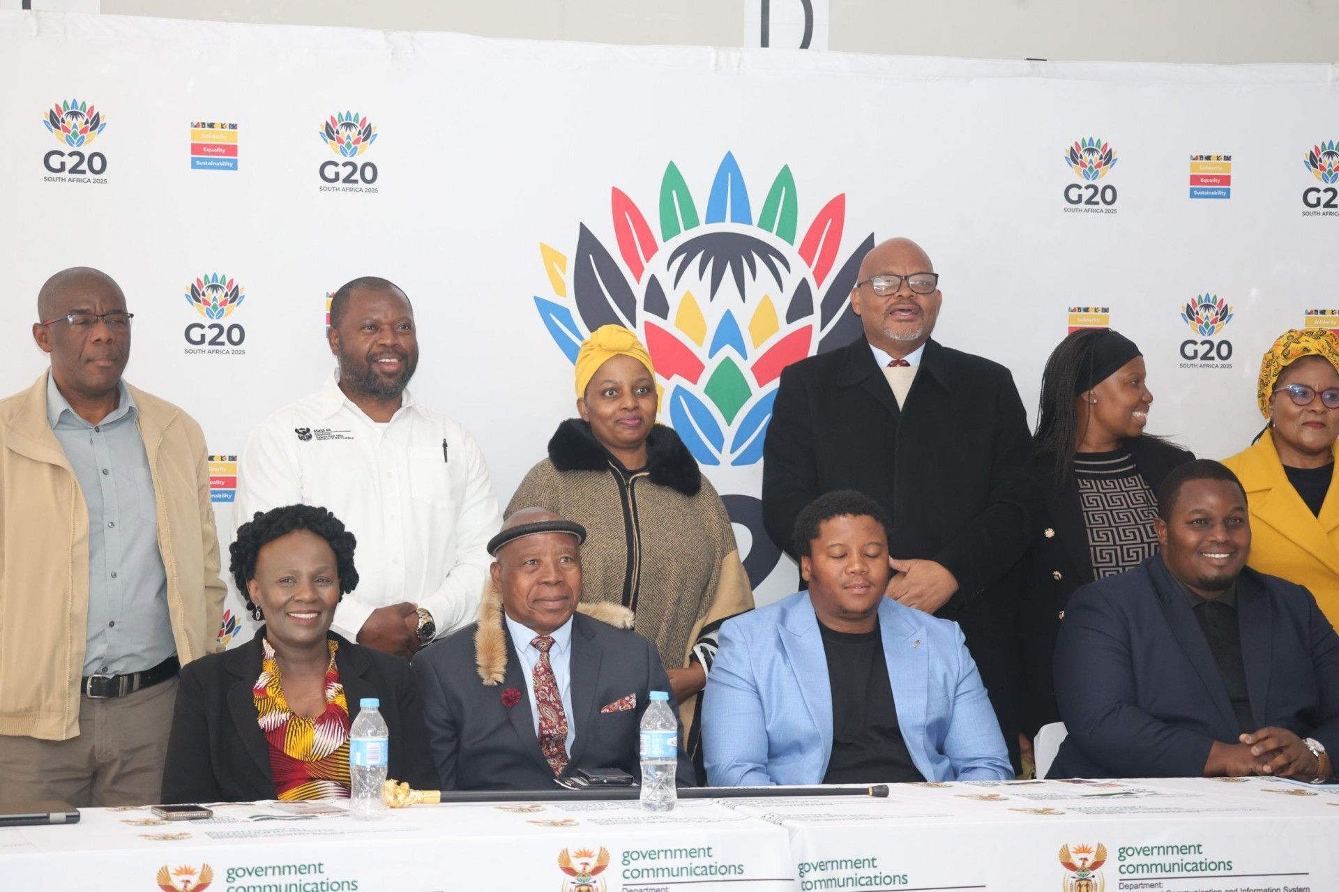 Isifunda SaseHarry Gwala Sihlanganyele kwizingxoxo nge- G20 e-Esayidi TVET College, eKokstad