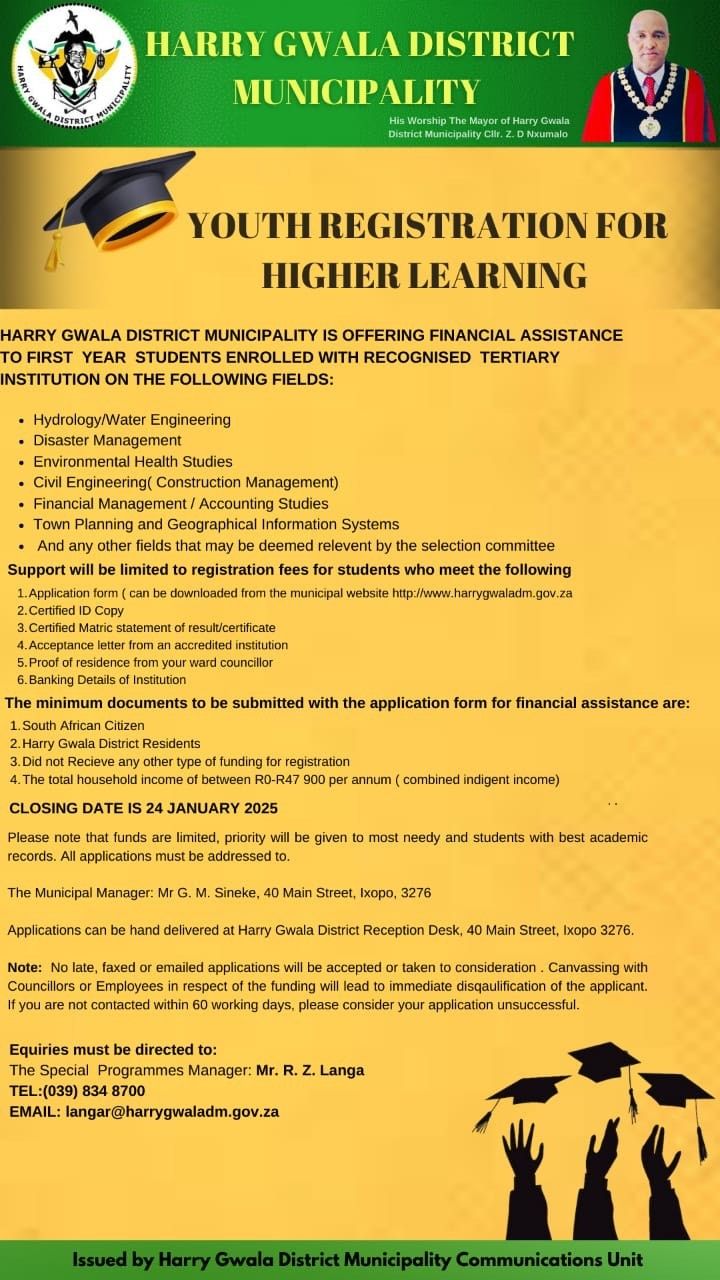 Youth Registration For Higher Learning