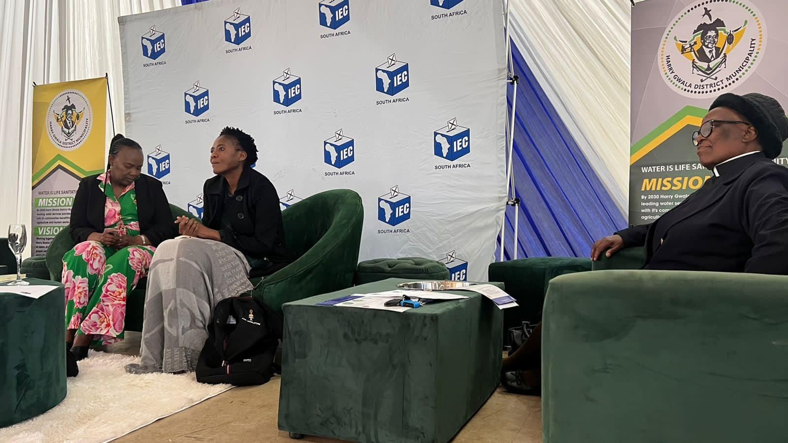 Harry Gwala District Municipality, in partnership with The Independent Electoral Commission(IEC), gathered at the Umzimkhulu TVET College in Commemoration of Women's month