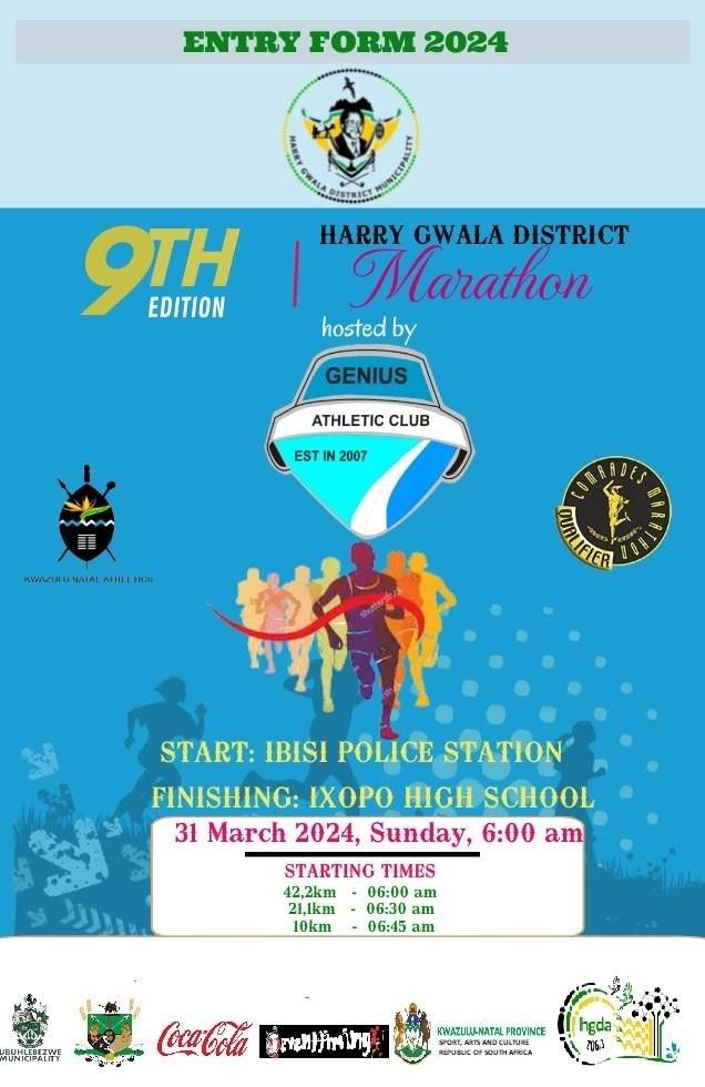 Harry Gwala District Marathon 2024